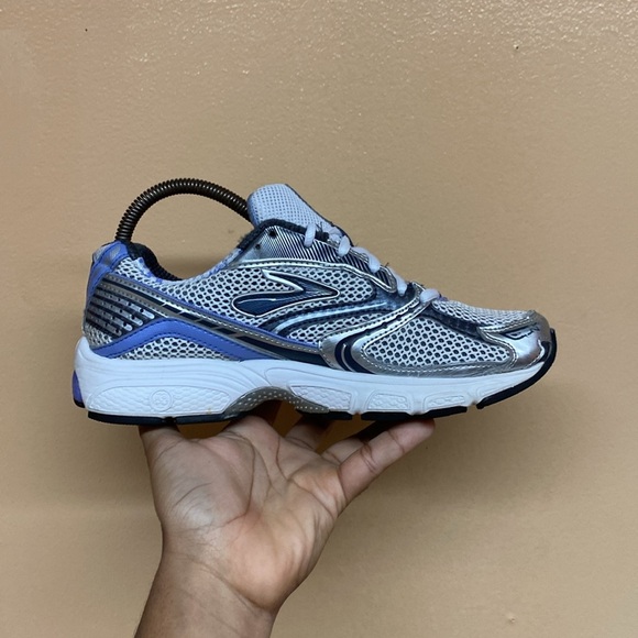 Brooks Ghost 3 Running Sneakers “Grey Purple White” - Picture 12 of 17